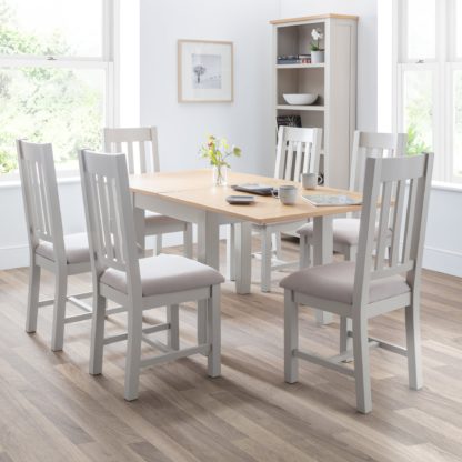 An Image of Richmond Flip Top Dining Table Grey