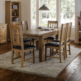 An Image of Astoria Extendable Dining Table Light Oak Light Oak