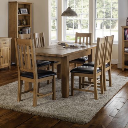 An Image of Astoria Extendable Dining Table Light Oak Light Oak