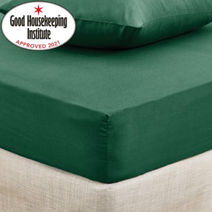 f11ec7f8f49cbf84008229a6c6ade8ffdac5dc9edb995b1a35b8fb68bbc00395.jpg An Image of Non Iron Plain Fitted Sheet Blue