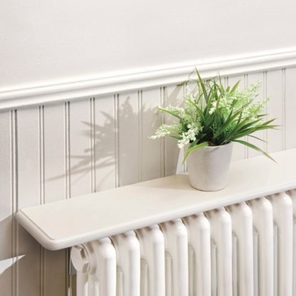 An Image of White Radiator Shelf White