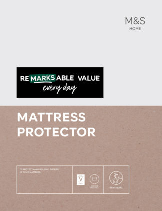 An Image of M&S Microfibre Mattress Protector