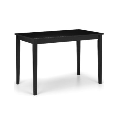 An Image of Taku Rectangular Dining Table Black