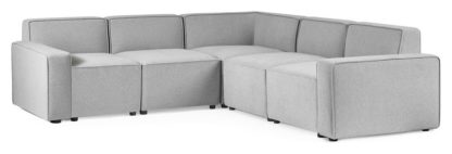 An Image of Julian Bowen Lago Small Modular Corner - Grey