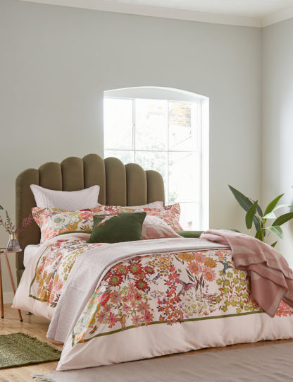 An Image of Ted Baker Sateen Retro Hummingbird Duvet Cover