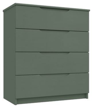 An Image of Legato 4 Drawer Chest - Green