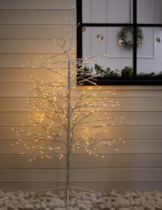 An Image of M&S Light Up Outdoor Twig Tree