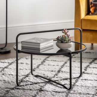 An Image of Dixon Coffee Table, Iron Black