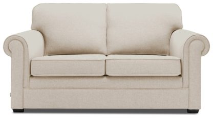 An Image of Jay-Be Classic 2 Seater Fabric Sofabed - Blue