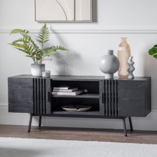 An Image of Englewood TV Stand, Black Black