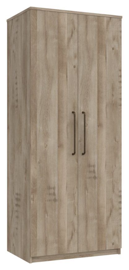 An Image of Sherwood 2 Door Wardrobe - Oak