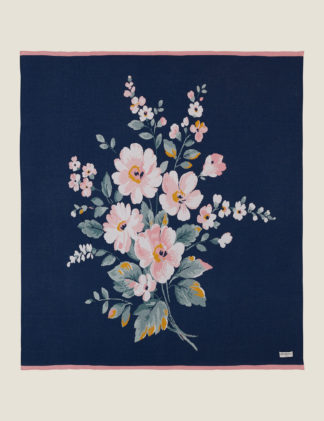 An Image of Cath Kidston Pure Cotton Spitalfields Floral Throw
