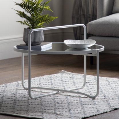 282decdd2c2f7e79b45921b80124554990c6f1de21d76e33e3ecd1e80a083049.jpg An Image of Dixon Coffee Table, Iron Black