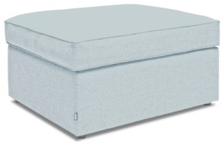 An Image of Jay-Be Fabric Footstool Sofabed - Blue
