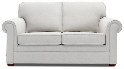 An Image of Jay-Be Classic 2 Seater Fabric Sofabed - Blue