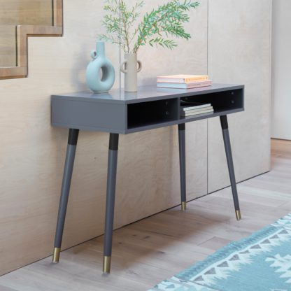 An Image of Whittier Console Table Blue