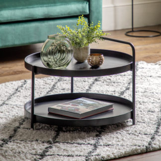 An Image of Bath Coffee Table, Iron Black