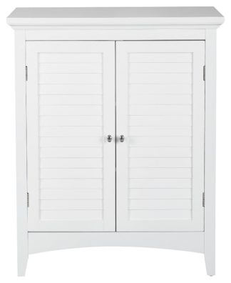 An Image of Teamson Home Glancy 2 Door Cabinet - White
