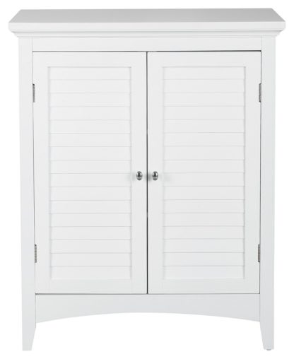 An Image of Teamson Home Glancy 2 Door Cabinet - White