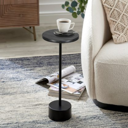 An Image of Cassie Compact Real Marble Side Table White