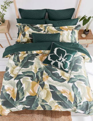 An Image of Ted Baker Pure Cotton Sateen Urban Forager Duvet Cover