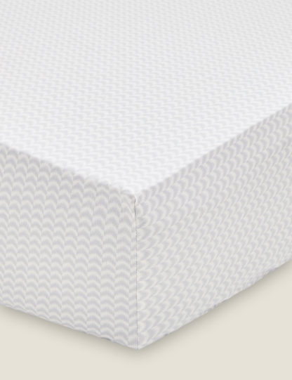 An Image of Bedeck Of Belfast Tencel™ Blend Printed Fitted Sheet