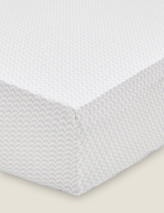 An Image of Bedeck Of Belfast Tencel™ Blend Printed Fitted Sheet