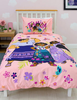 An Image of M&S Cotton Blend Encanto™ Single Bedding Set