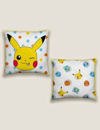 An Image of M&S Pokemon™ Dotty Square Cushion