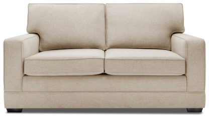 An Image of Jay-Be Modern 2 Seater Fabric Sofabed - Blue