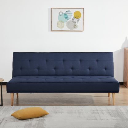 An Image of Nellie Clic Clac Sofa Bed Grey