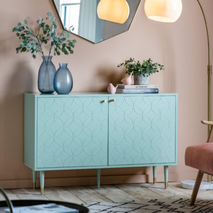 An Image of Whittier 2 Door Sideboard Blue