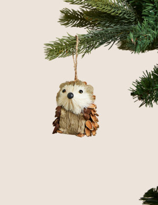 An Image of M&S Hedgehog Hanging Decoration