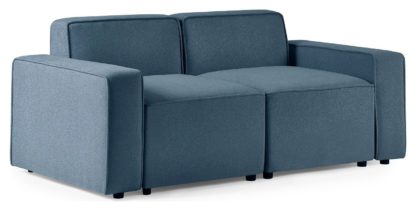 An Image of Julian Bowen Lago Modular Sofa Single Seat Section - Grey