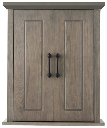 An Image of Teamson Home Russell 2 Door Cabinet - Brown