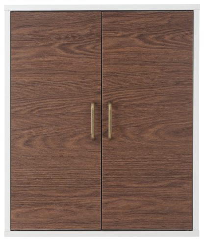 An Image of Teamson Home Tyler 2 Door Cabinet - Brown