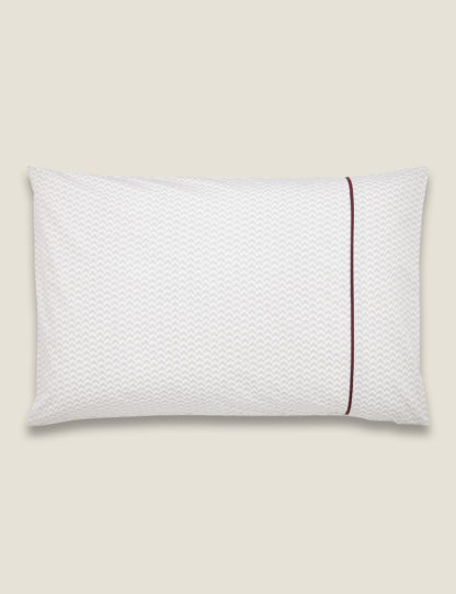 An Image of M&S 2 Pack Cotton Blend Aris Pillowcases