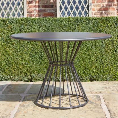 94014dda7d6c1f27865c694a3e370e9016152d9f528b4e6e862b0071508ee420.jpg An Image of San Marino Dining Table Black