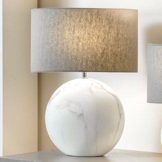 An Image of Crestola Table Lamp White