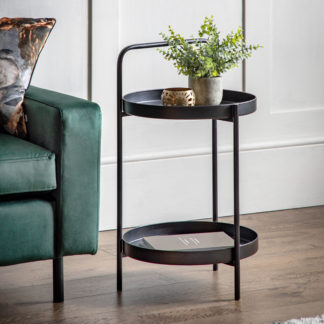 An Image of Bath Side Table, Iron Black
