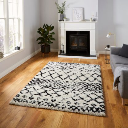 An Image of Scandi Berber G257 Rug Scandi Berber G257 Grey Cream