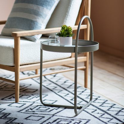 An Image of Elwood Side Table, Iron Black