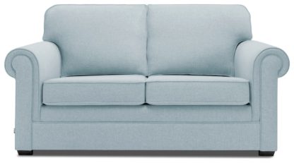 An Image of Jay-Be Classic 2 Seater Fabric Sofabed - Blue