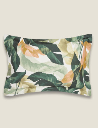 An Image of Ted Baker Sateen Urban Forager Pillowcases