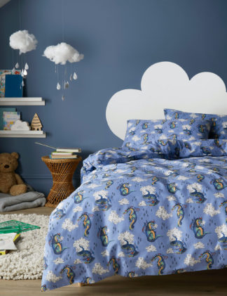 An Image of Cath Kidston Pure Cotton Peace Dragons Bedding Set