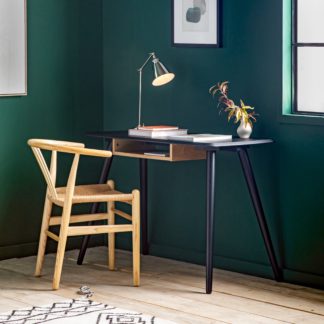 An Image of Napa Desk, Black Black