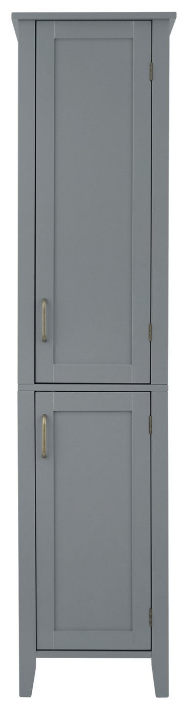 An Image of Teamson Home Mercer Tallboy - Grey