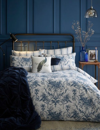 An Image of Laura Ashley Pure Cotton Sateen Tuleries Bedding Set