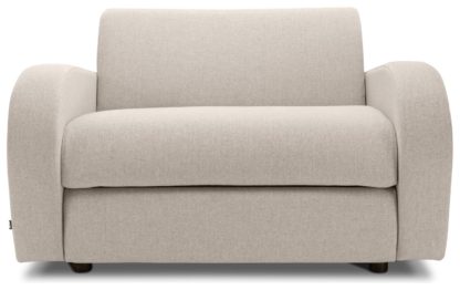 An Image of Jay-Be Retro Single Fabric Sofabed - Slate