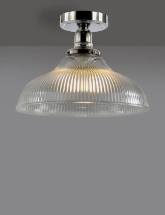 An Image of M&S Florence Flush Ceiling Light